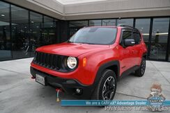 2015_Jeep_Renegade_Trailhawk / 4X4 / Heated Cloth Seats / Heated Steering Wheel / Auto Start / Open Air Sunroof / Bluetooth / Back Up Camera / Cruise Control / Keyless Entry & Start / Block Heater / Alloy Wheels / Tow Pkg_ Anchorage AK
