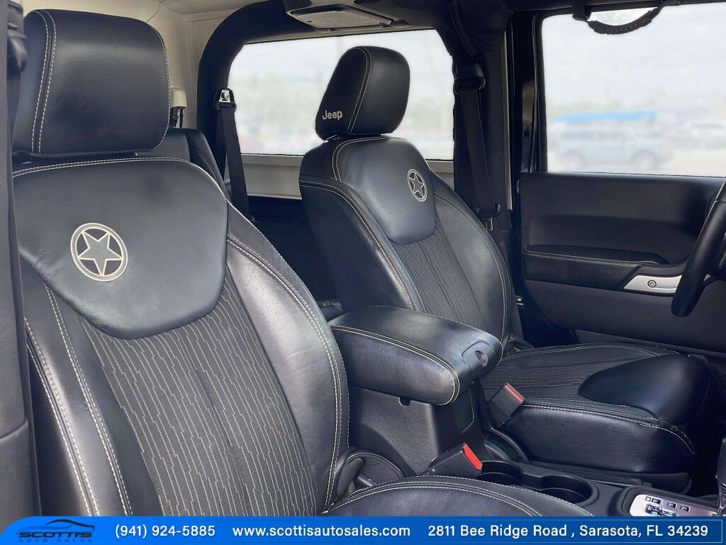 2015 Jeep Wrangler Freedom Edition~CLEAN CARFAX~LOCAL TRADE IN~FUN IN THE SUN~GREAT BEACH VEHICLE~ONLINE FINANCE AND SHIPPING AVAILABLE Sarasota FL