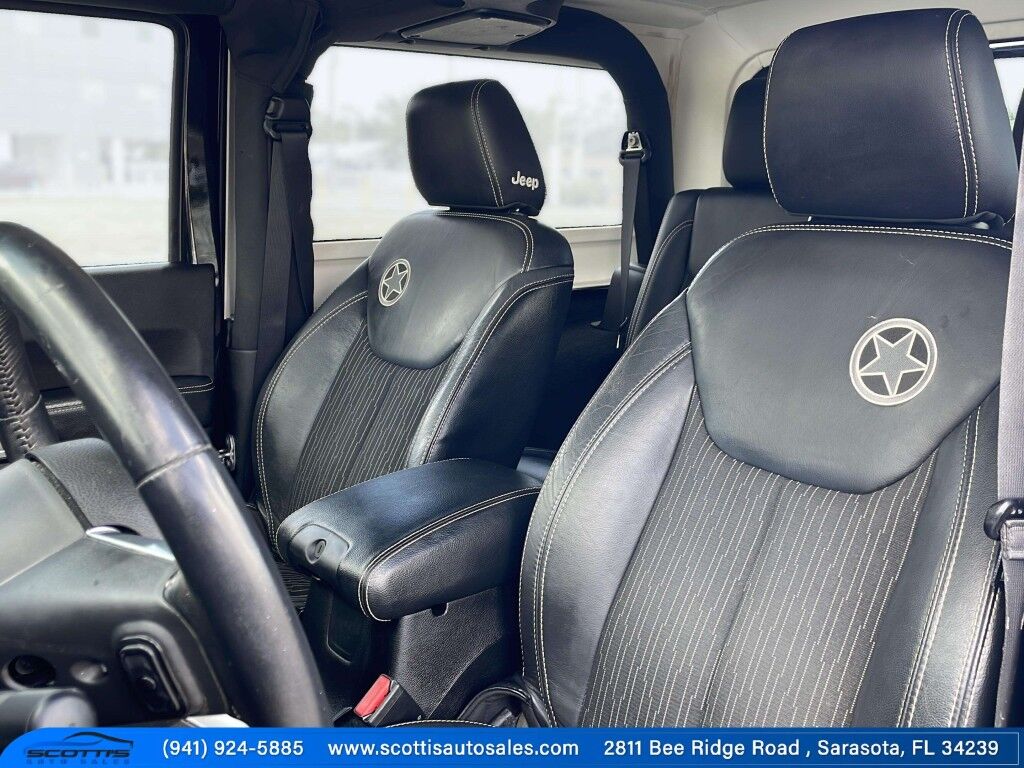 2015 Jeep Wrangler Freedom Edition~CLEAN CARFAX~LOCAL TRADE IN~FUN IN THE SUN~GREAT BEACH VEHICLE~ONLINE FINANCE AND SHIPPING AVAILABLE Sarasota FL