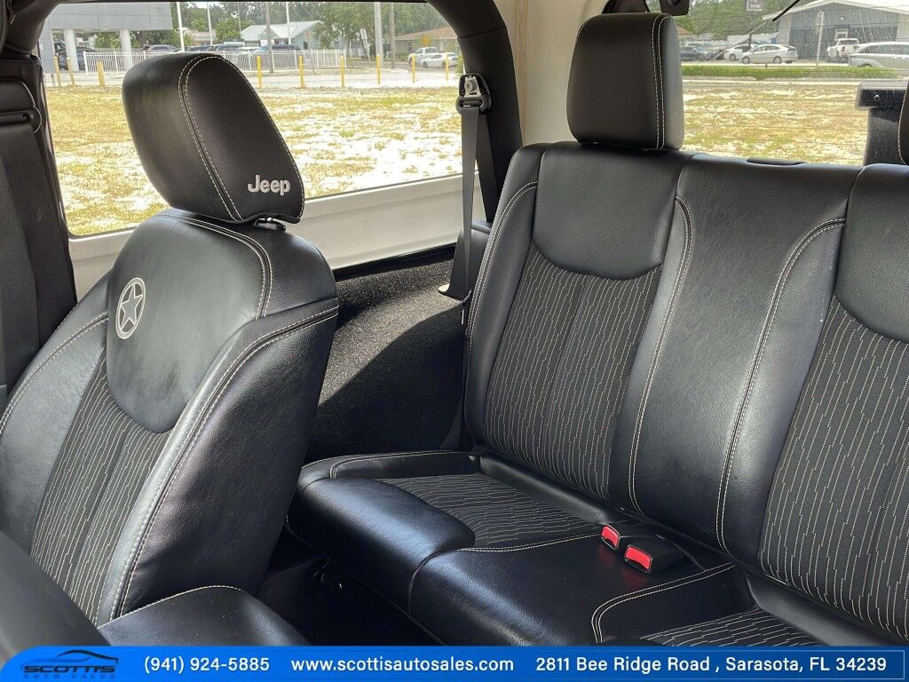 2015 Jeep Wrangler Freedom Edition~CLEAN CARFAX~LOCAL TRADE IN~FUN IN THE SUN~GREAT BEACH VEHICLE~ONLINE FINANCE AND SHIPPING AVAILABLE Sarasota FL