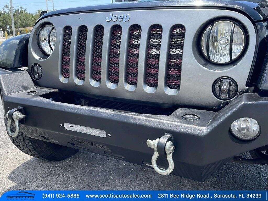 2015 Jeep Wrangler Freedom Edition~CLEAN CARFAX~LOCAL TRADE IN~FUN IN THE SUN~GREAT BEACH VEHICLE~ONLINE FINANCE AND SHIPPING AVAILABLE Sarasota FL