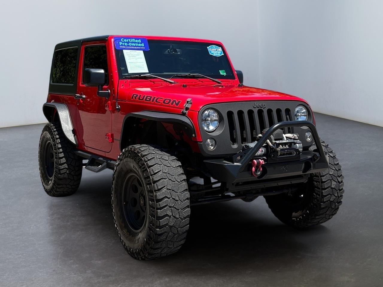 2015 Jeep Wrangler Rubicon, RUNNING BOARDS, FENDER FLARES, TOW PACKAGE WITH WINCH, BRUSH GUARD, HARD TOP, LIFTED, CUSTOM PRO COMP WHEELS, BLUETOOTH, ONLY 81K MILES, CLEAN CARFAX, WRANGLE THESE KEYS! Virginia Beach VA