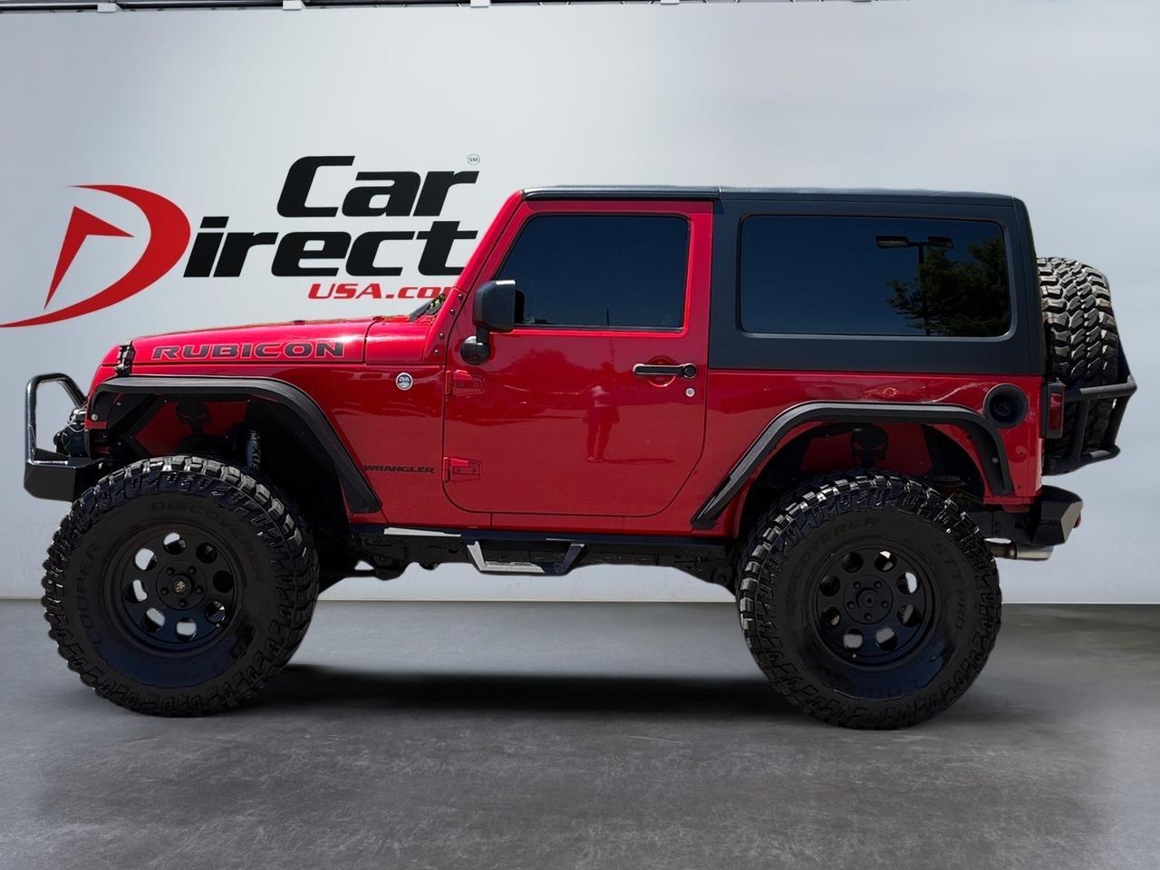 2015 Jeep Wrangler Rubicon, RUNNING BOARDS, FENDER FLARES, TOW PACKAGE WITH WINCH, BRUSH GUARD, HARD TOP, LIFTED, CUSTOM PRO COMP WHEELS, BLUETOOTH, ONLY 81K MILES, CLEAN CARFAX, WRANGLE THESE KEYS! Virginia Beach VA