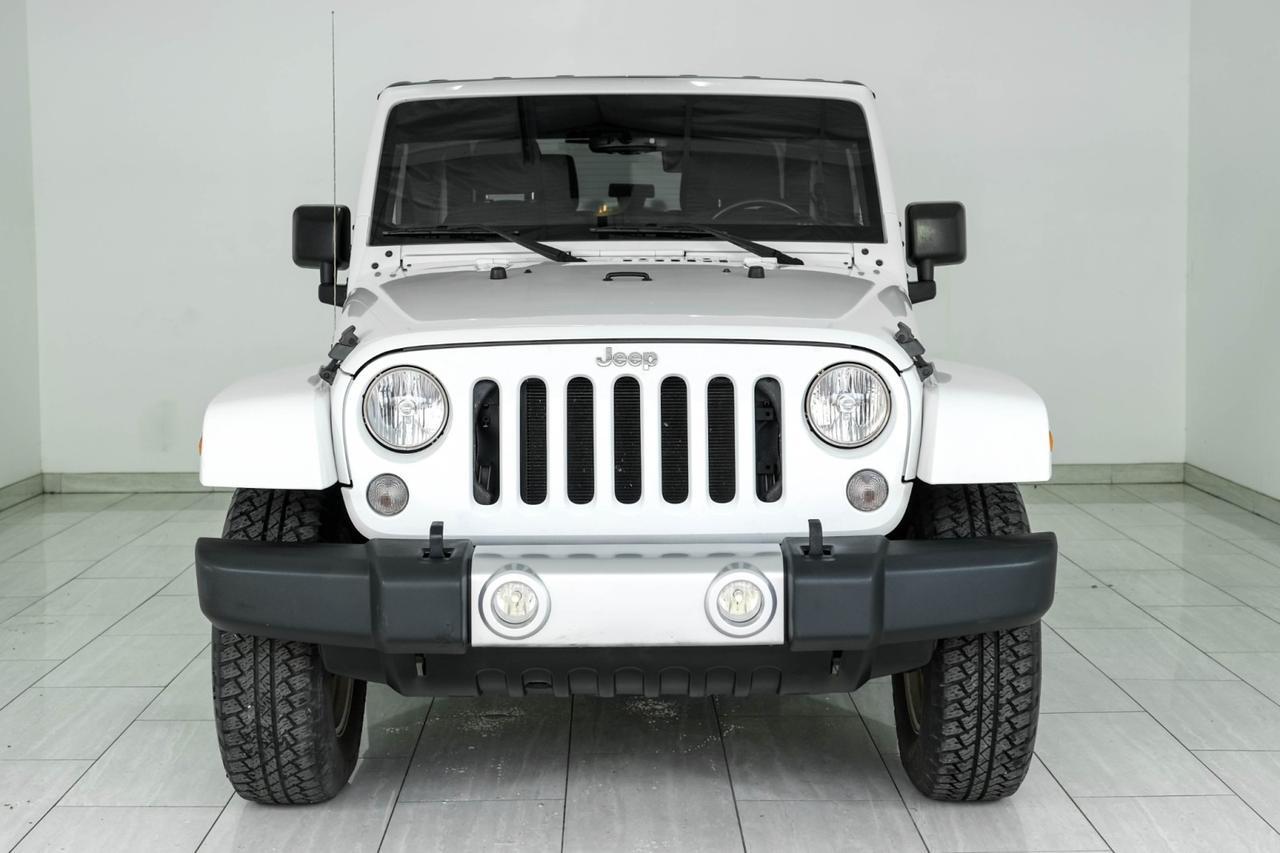 2015 Jeep Wrangler SAHARA 4WD HARD TOP CONVERTIBLE CRUISE CONTROL ALLOY WHEELS TOW