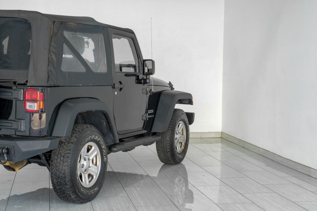 2015 Jeep Wrangler SPORT 4WD SOFT TOP CONVERTIBLE CRUISE CONTROL STEERING WHEEL CON Carrollton TX
