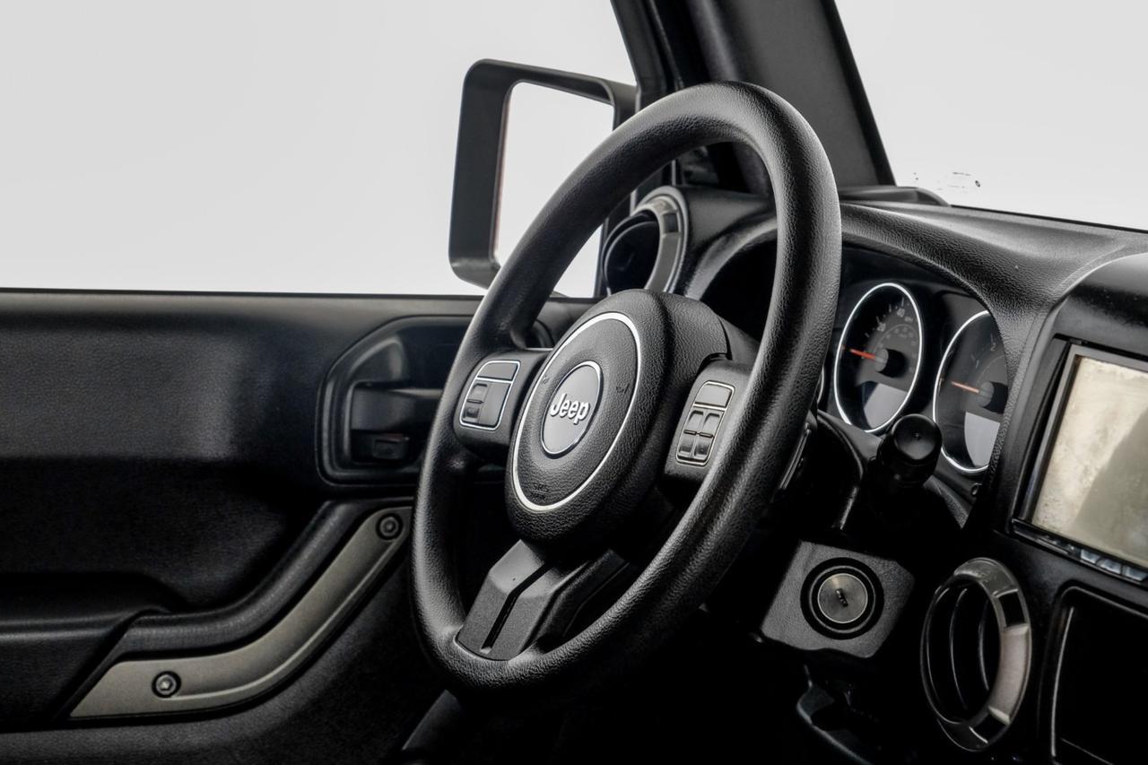 2015 Jeep Wrangler SPORT 4WD SOFT TOP CONVERTIBLE CRUISE CONTROL STEERING WHEEL CON Carrollton TX