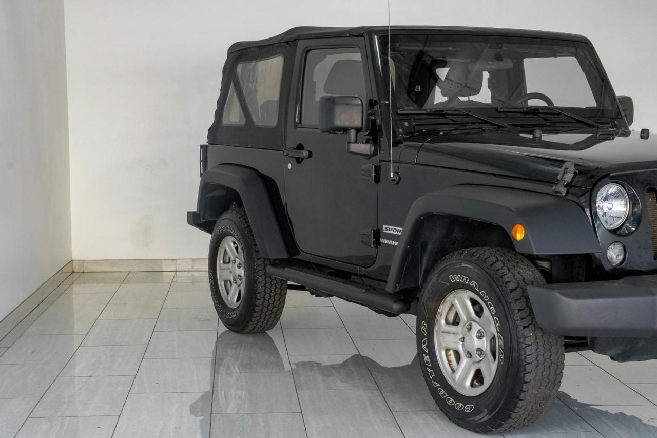 2015 Jeep Wrangler SPORT 4WD SOFT TOP CONVERTIBLE CRUISE CONTROL STEERING WHEEL CON Carrollton TX