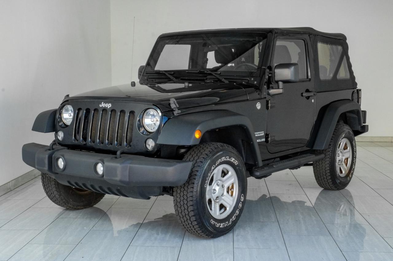 2015 Jeep Wrangler SPORT 4WD SOFT TOP CONVERTIBLE CRUISE CONTROL STEERING WHEEL CON Carrollton TX