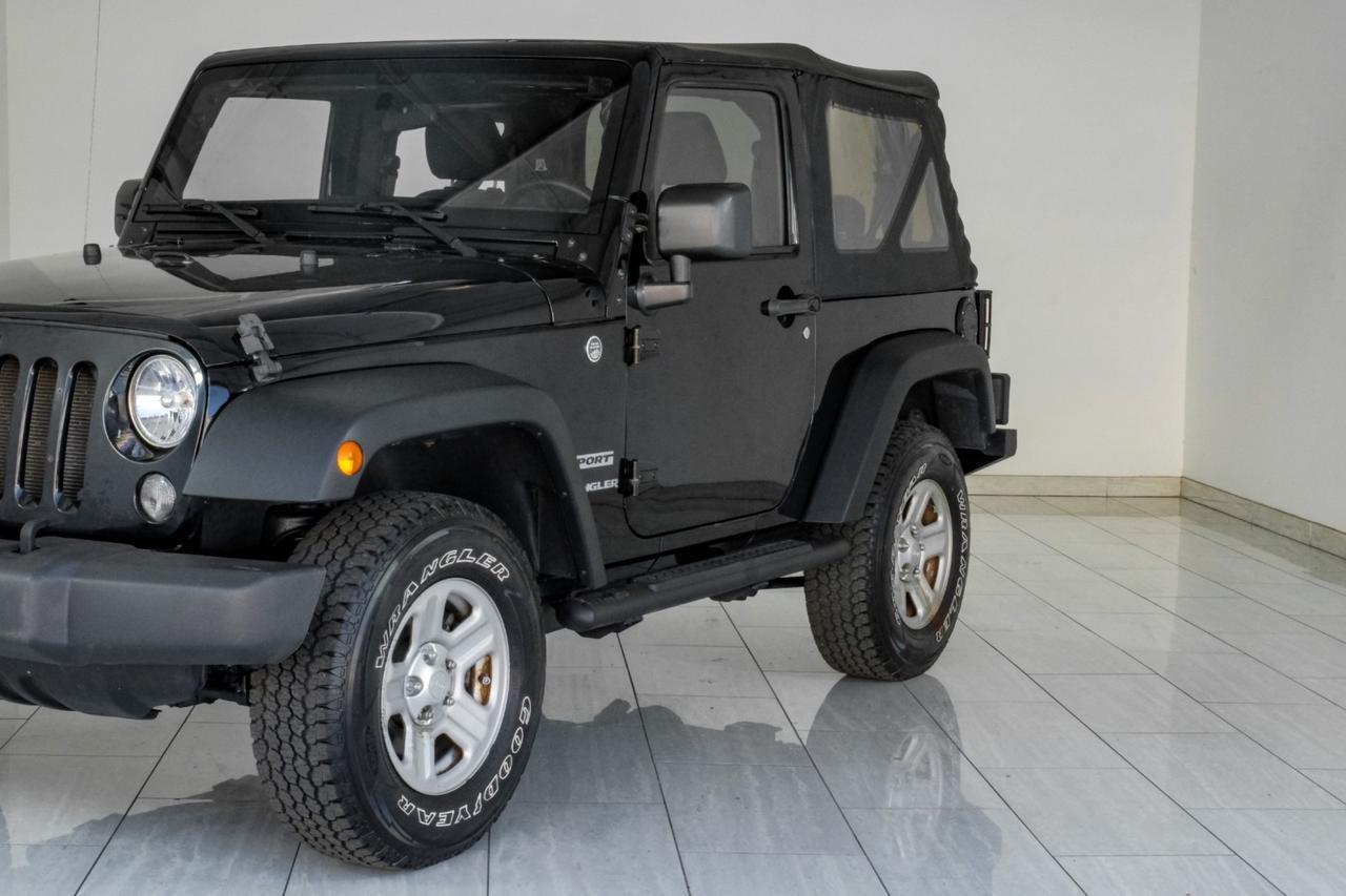 2015 Jeep Wrangler SPORT 4WD SOFT TOP CONVERTIBLE CRUISE CONTROL STEERING WHEEL CON Carrollton TX