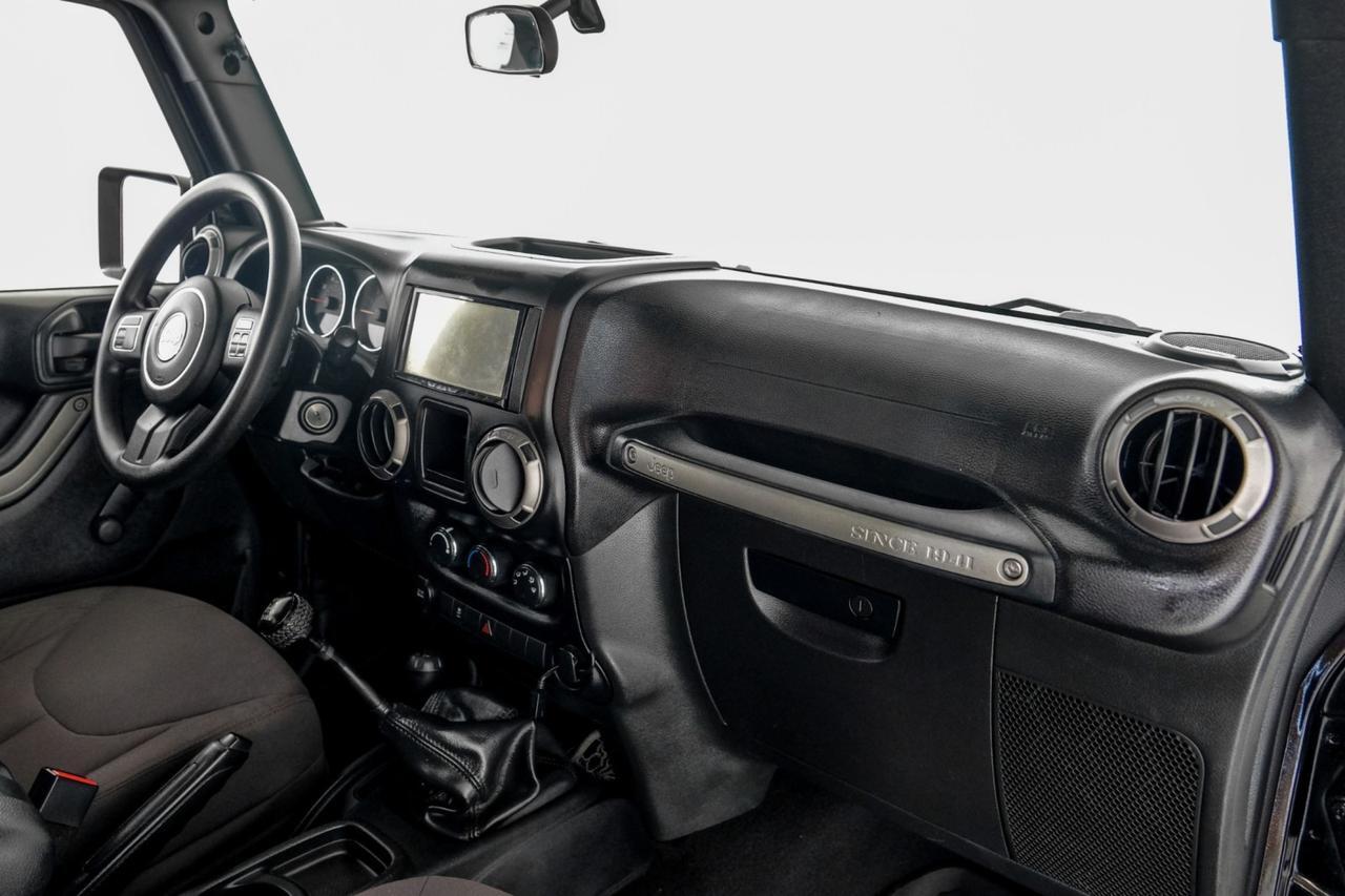2015 Jeep Wrangler SPORT 4WD SOFT TOP CONVERTIBLE CRUISE CONTROL STEERING WHEEL CON Carrollton TX