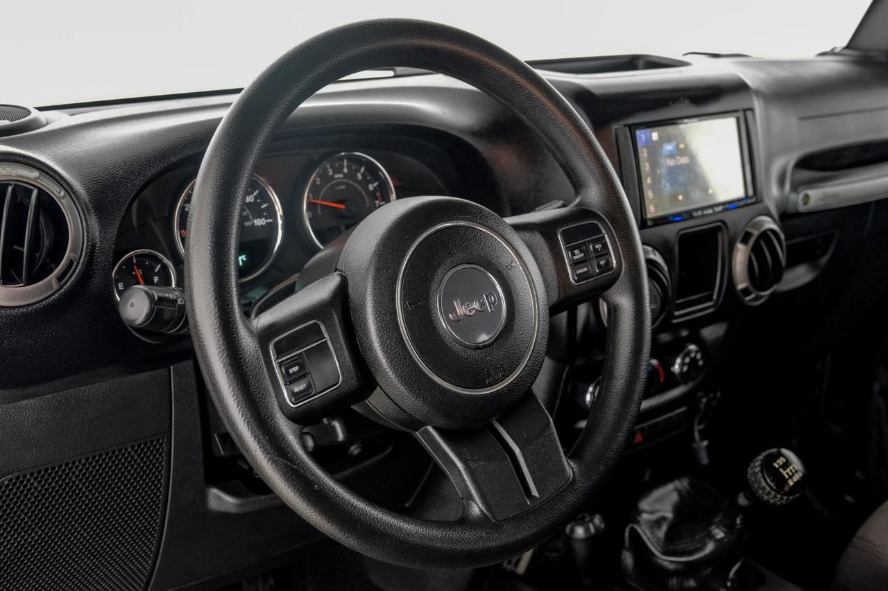 2015 Jeep Wrangler SPORT 4WD SOFT TOP CONVERTIBLE CRUISE CONTROL STEERING WHEEL CON Carrollton TX
