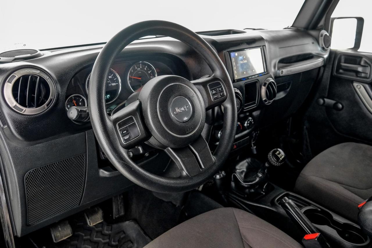 2015 Jeep Wrangler SPORT 4WD SOFT TOP CONVERTIBLE CRUISE CONTROL STEERING WHEEL CON Carrollton TX