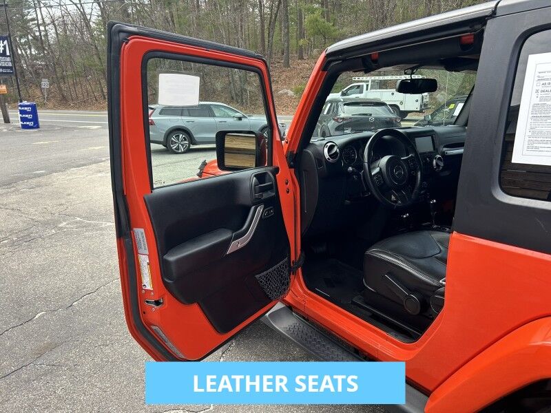 2015 Jeep Wrangler Sahara - 1 OWNER - GREAT SERVICE HISTORY - LEATHER Whitinsville MA