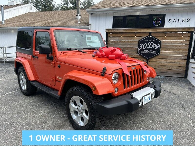 2015 Jeep Wrangler Sahara - 1 OWNER - GREAT SERVICE HISTORY - LEATHER