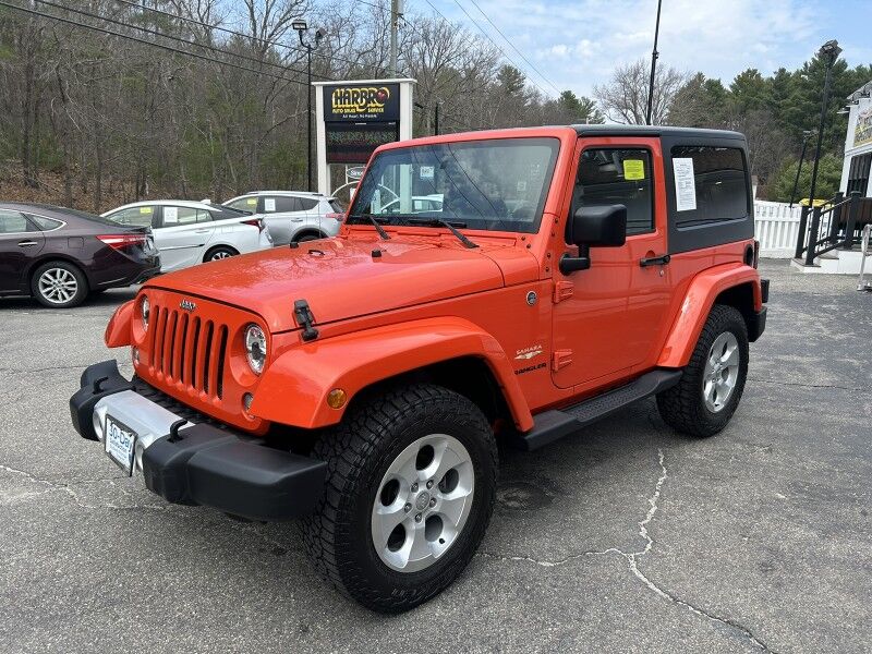 2015 Jeep Wrangler Sahara - 1 OWNER - GREAT SERVICE HISTORY - LEATHER Whitinsville MA