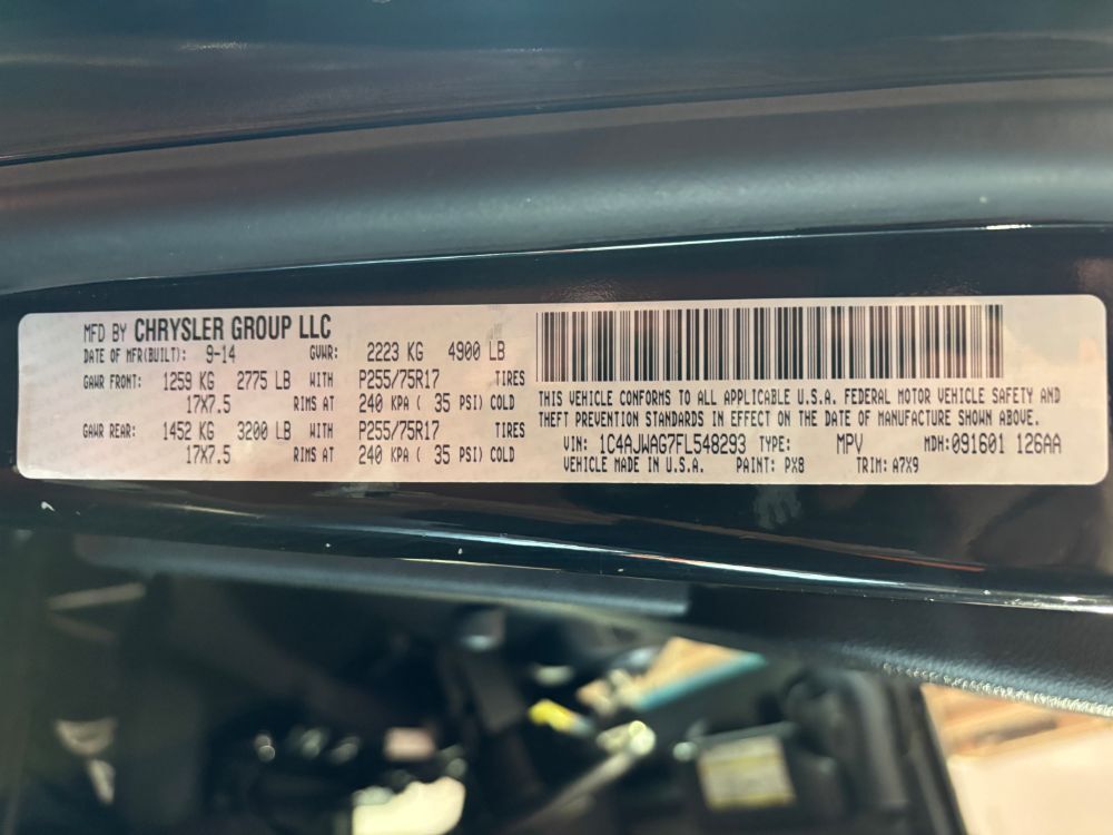2015 Jeep Wrangler Sport Franklin OH