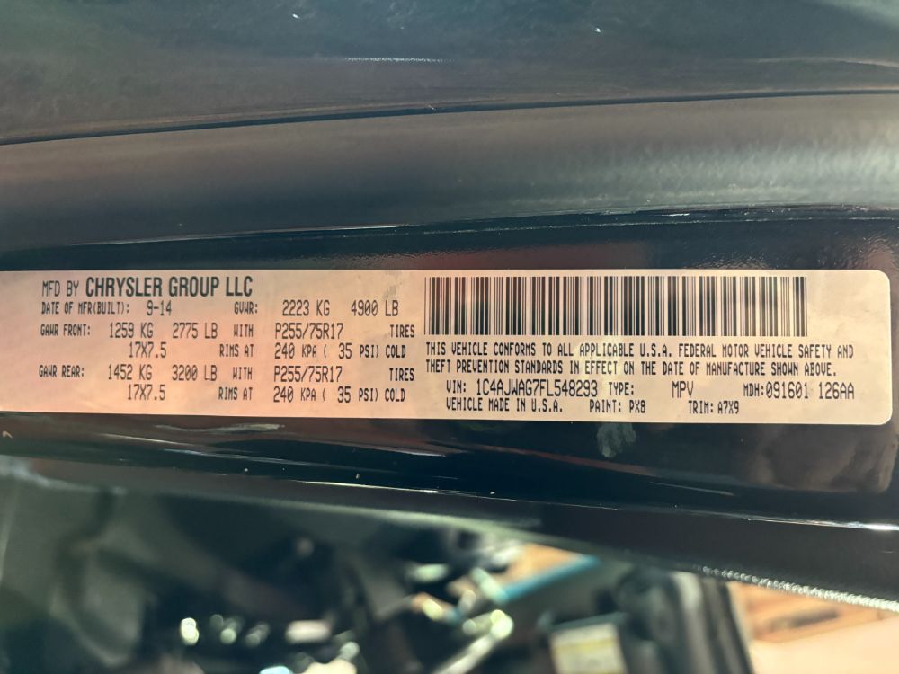 2015 Jeep Wrangler Sport Franklin OH