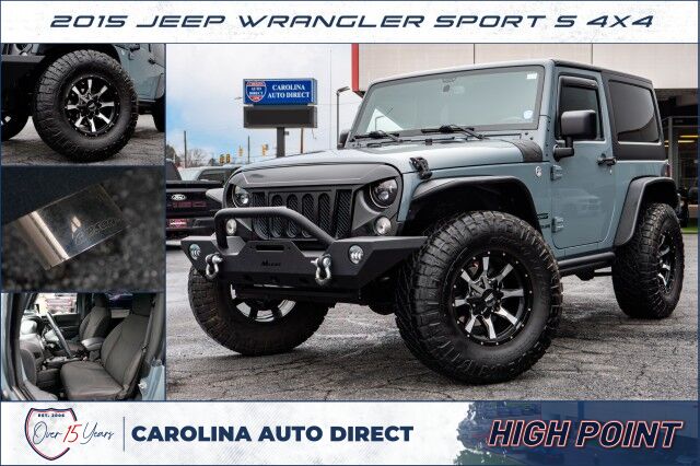 2015 Jeep Wrangler Sport S 4X4 / Power Convenience Group / Hard Top!