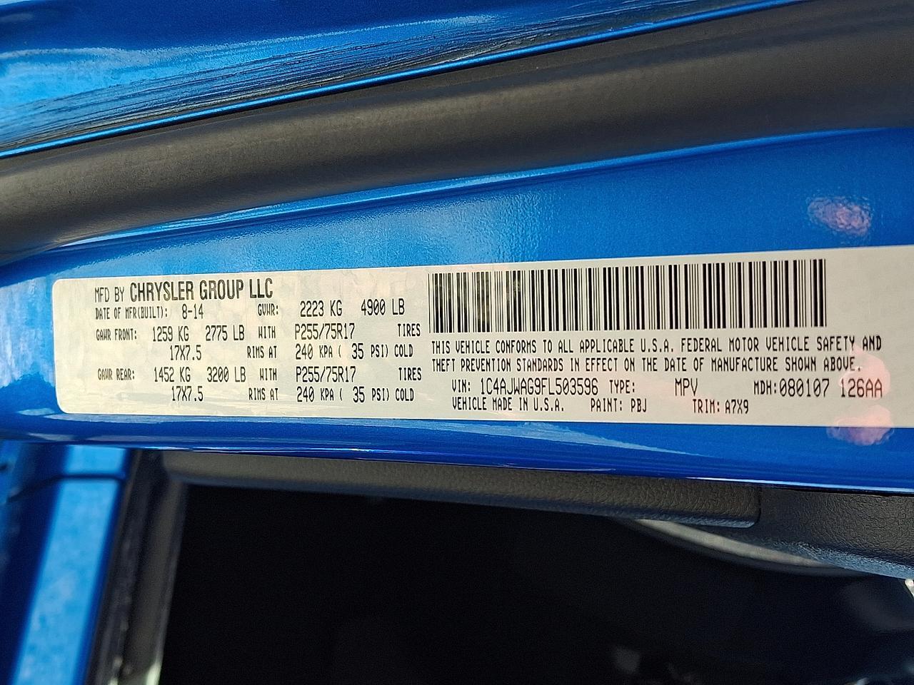 2015 Jeep Wrangler Sport Vineland NJ