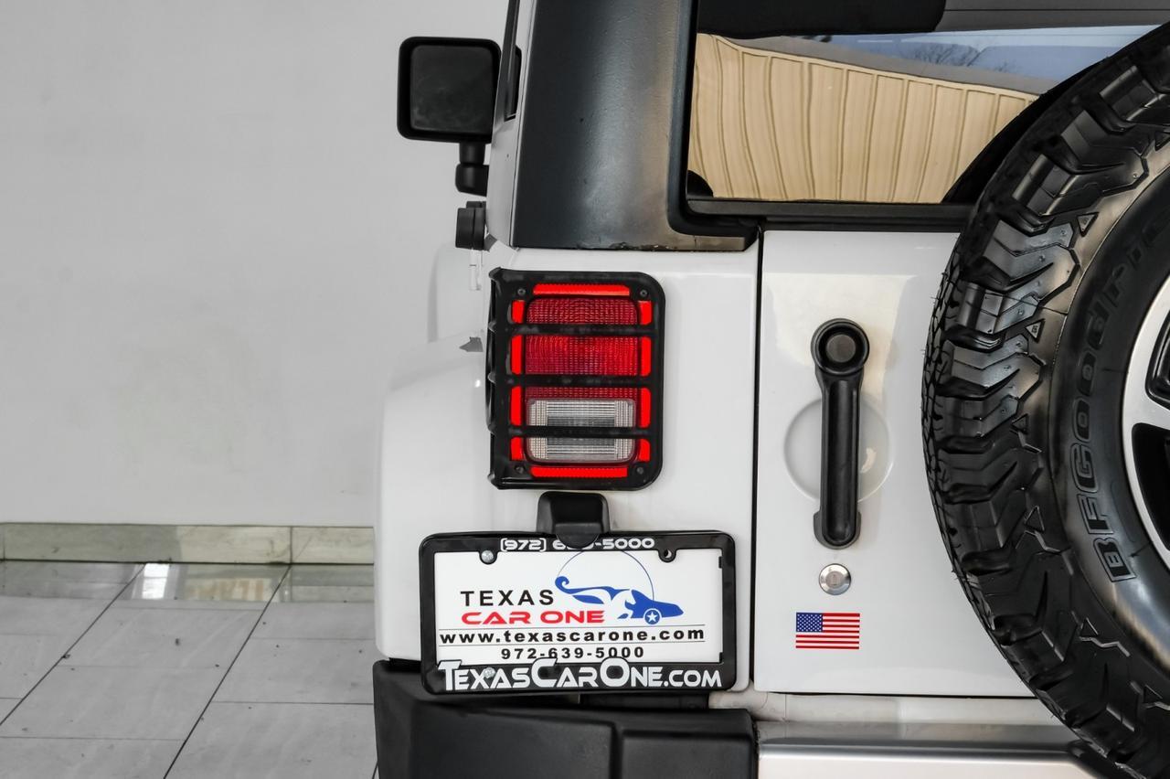 2015 Jeep Wrangler UNLIMITED SAHARA 4WD AUTOMATIC HARD TOP CONVERTIBLE NAVIGATION Carrollton TX