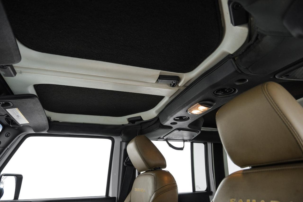 2015 Jeep Wrangler UNLIMITED SAHARA 4WD HARD TOP CONVERTIBLE NAVIGATION LEATHER HEA Carrollton TX