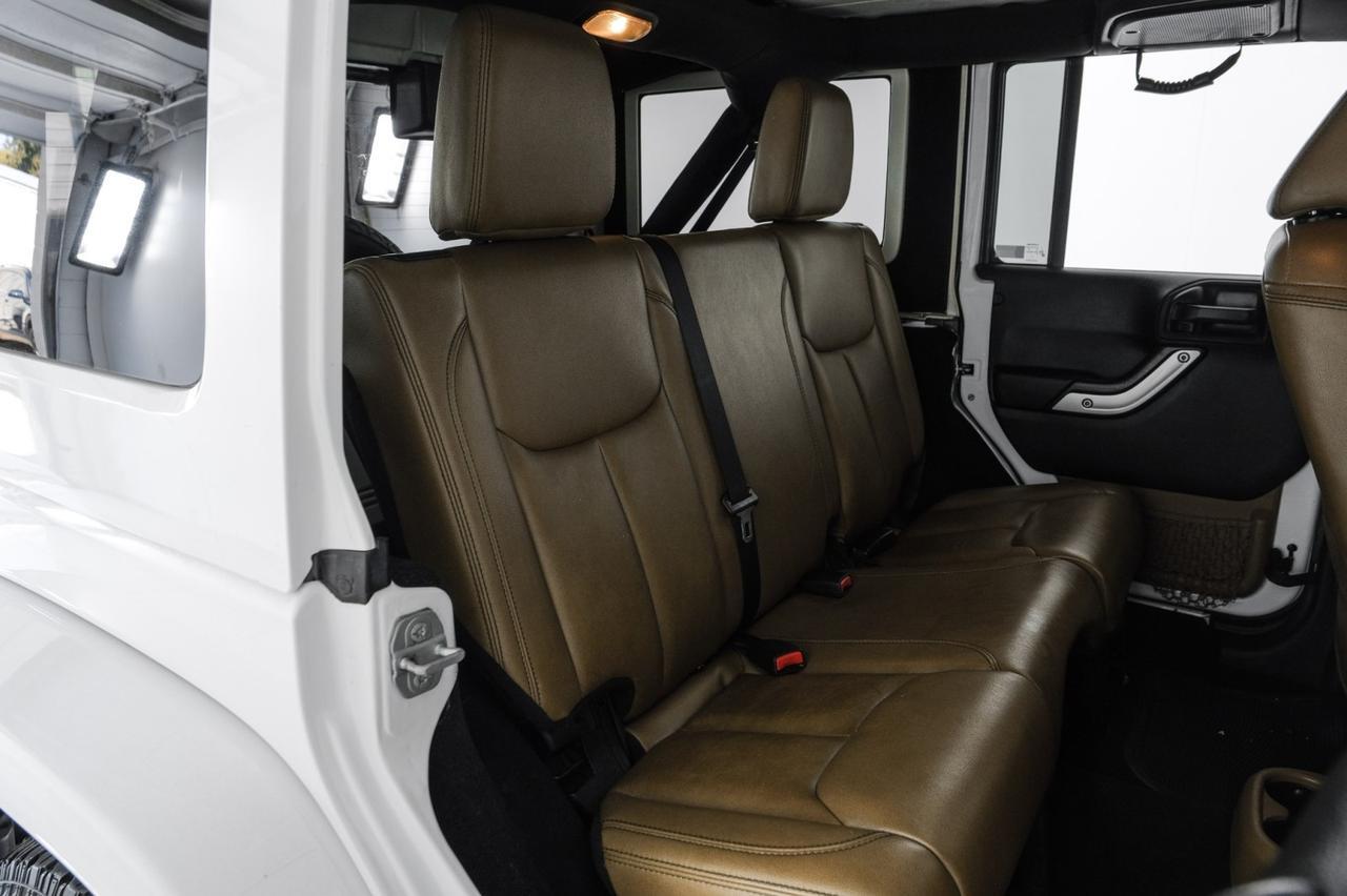 2015 Jeep Wrangler UNLIMITED SAHARA 4WD HARD TOP CONVERTIBLE NAVIGATION LEATHER HEA Carrollton TX