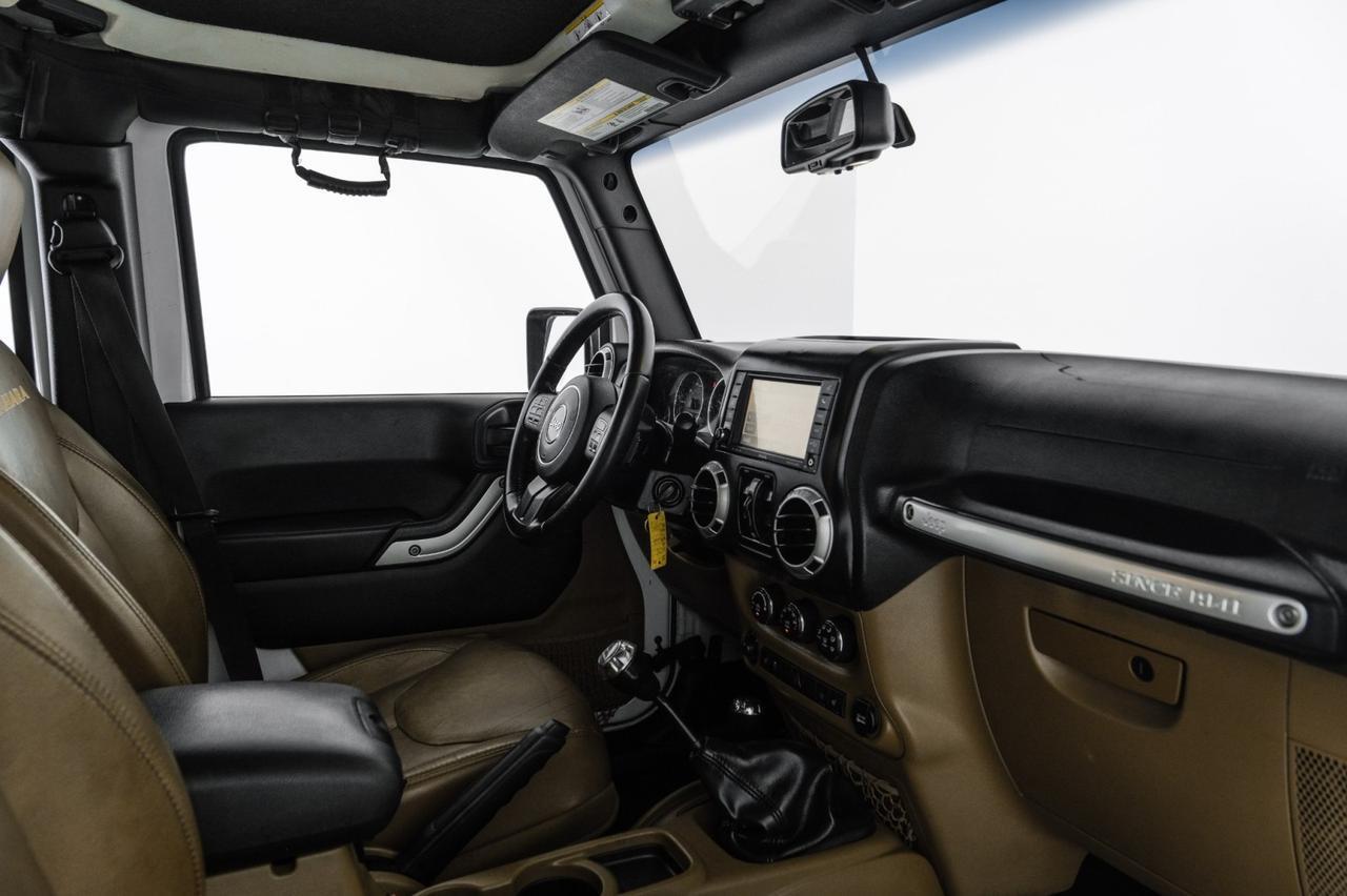 2015 Jeep Wrangler UNLIMITED SAHARA 4WD HARD TOP CONVERTIBLE NAVIGATION LEATHER HEA Carrollton TX