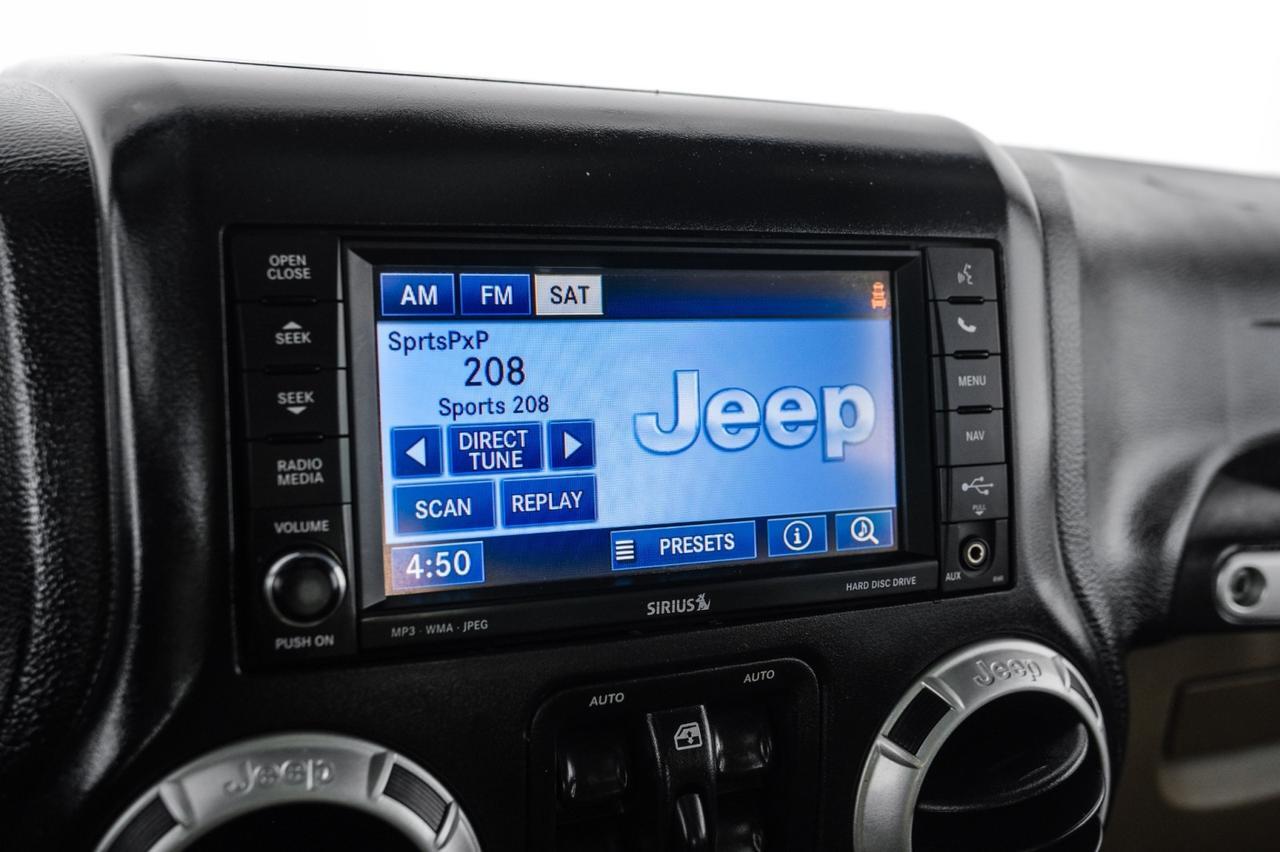 2015 Jeep Wrangler UNLIMITED SAHARA 4WD HARD TOP CONVERTIBLE NAVIGATION LEATHER HEA Carrollton TX