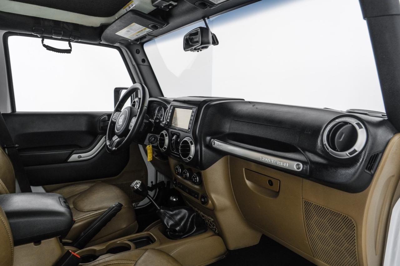 2015 Jeep Wrangler UNLIMITED SAHARA 4WD HARD TOP CONVERTIBLE NAVIGATION LEATHER HEA Carrollton TX