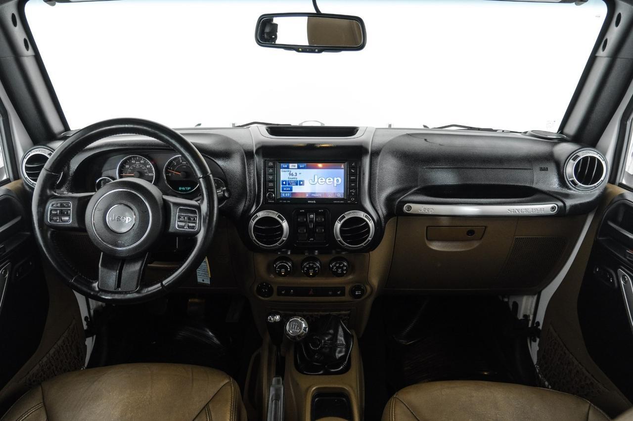 2015 Jeep Wrangler UNLIMITED SAHARA 4WD HARD TOP CONVERTIBLE NAVIGATION LEATHER HEA Carrollton TX