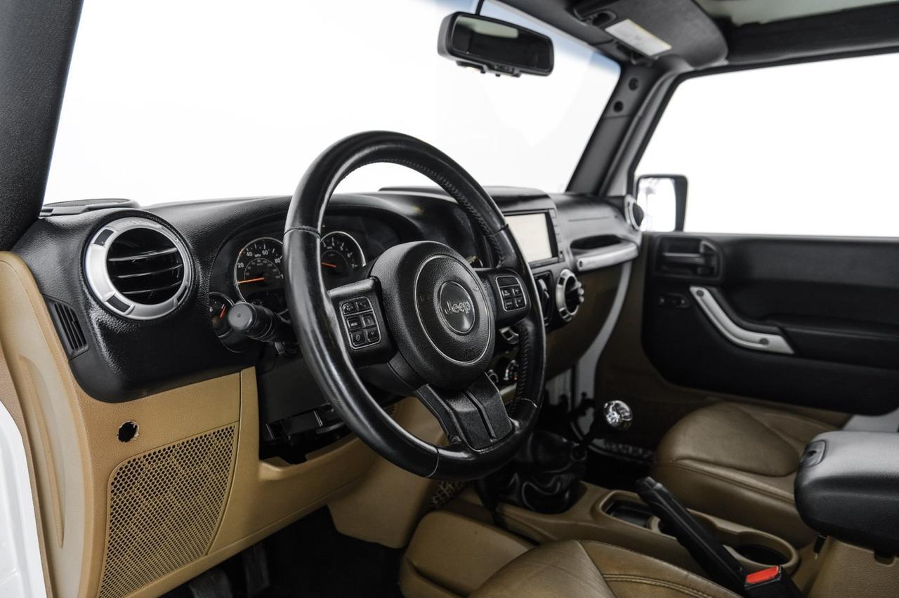 2015 Jeep Wrangler UNLIMITED SAHARA 4WD HARD TOP CONVERTIBLE NAVIGATION LEATHER HEA Carrollton TX