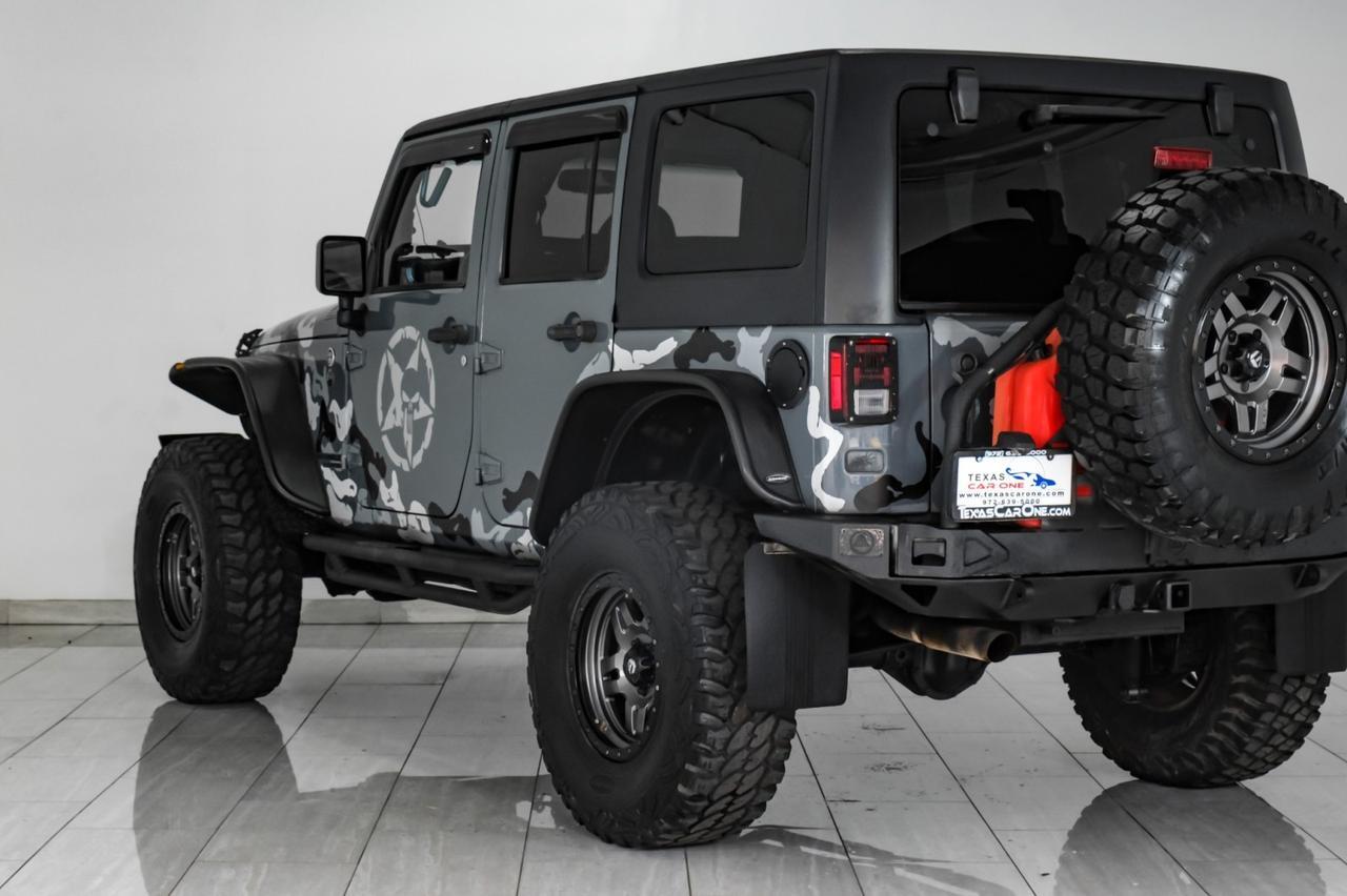 2015 Jeep Wrangler UNLIMITED WILLYS WHEELER 4WD HARD TOP CONVERTIBLE CRUISE CONTROL Carrollton TX