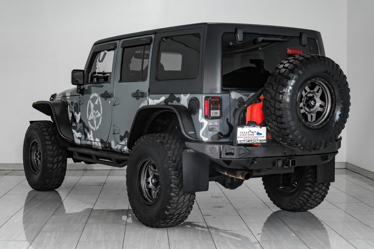 2015 Jeep Wrangler UNLIMITED WILLYS WHEELER 4WD HARD TOP CONVERTIBLE CRUISE CONTROL Carrollton TX