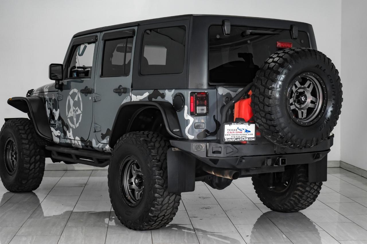 2015 Jeep Wrangler UNLIMITED WILLYS WHEELER 4WD HARD TOP CONVERTIBLE CRUISE CONTROL Carrollton TX