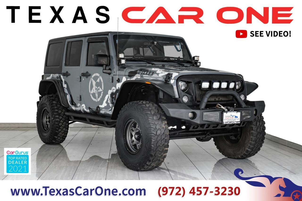 2015 Jeep Wrangler UNLIMITED WILLYS WHEELER 4WD HARD TOP CONVERTIBLE CRUISE CONTROL