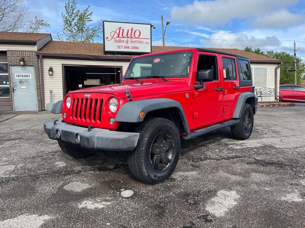 2015 Jeep Wrangler Unlimited 4WD 4dr Sport Indianapolis IN
