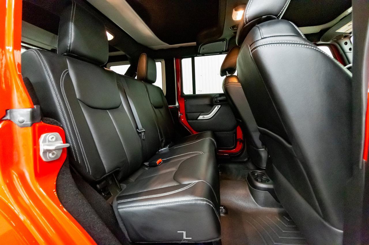 2015 Jeep Wrangler Unlimited 4x4 Sahara Leather Nav Red Deer AB