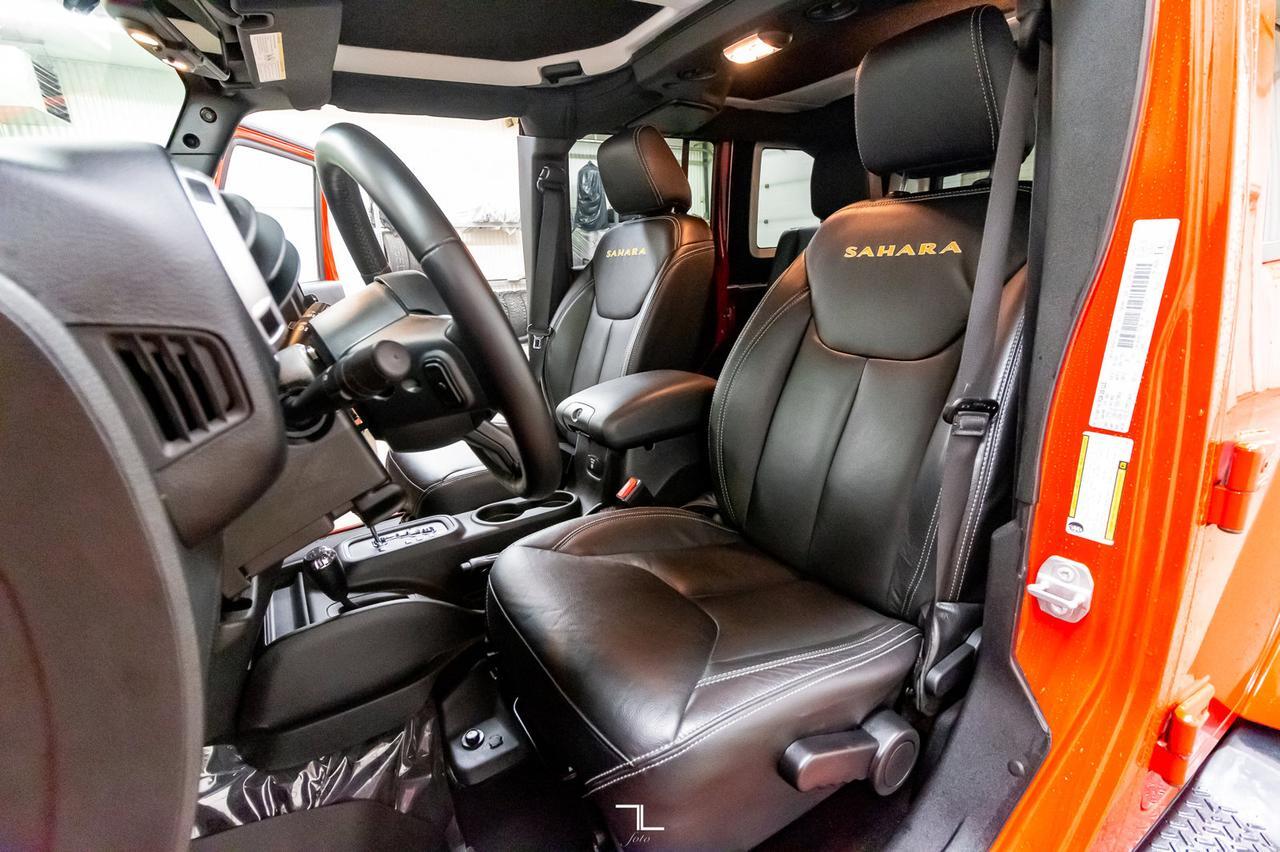 2015 Jeep Wrangler Unlimited 4x4 Sahara Leather Nav Red Deer AB