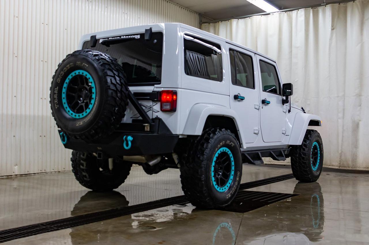 2015 Jeep Wrangler Unlimited 4x4 X Edition Leather Nav Lift Red Deer AB