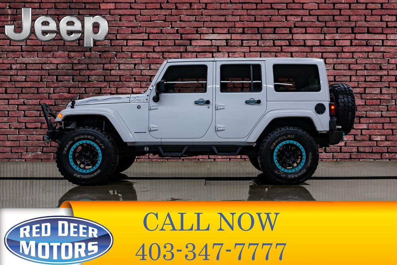 2015 Jeep Wrangler Unlimited 4x4 X Edition Leather Nav Lift