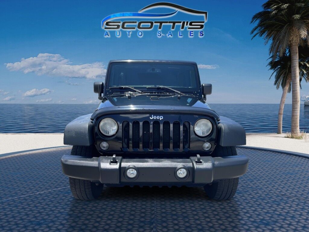 2015 Jeep Wrangler Unlimited Freedom Edition~4X4~ANTI-THEFT SYSTEM~CRASH SENSORS~CRUISE CONTRO;~LIMITED SLIP DIFFERENTIAL~PREMIUM SOUND SYSTEM~REMOVABLE ROOF~RUNNING BOARDS~TOW HOOKS~TRAILER WIRING Sarasota FL