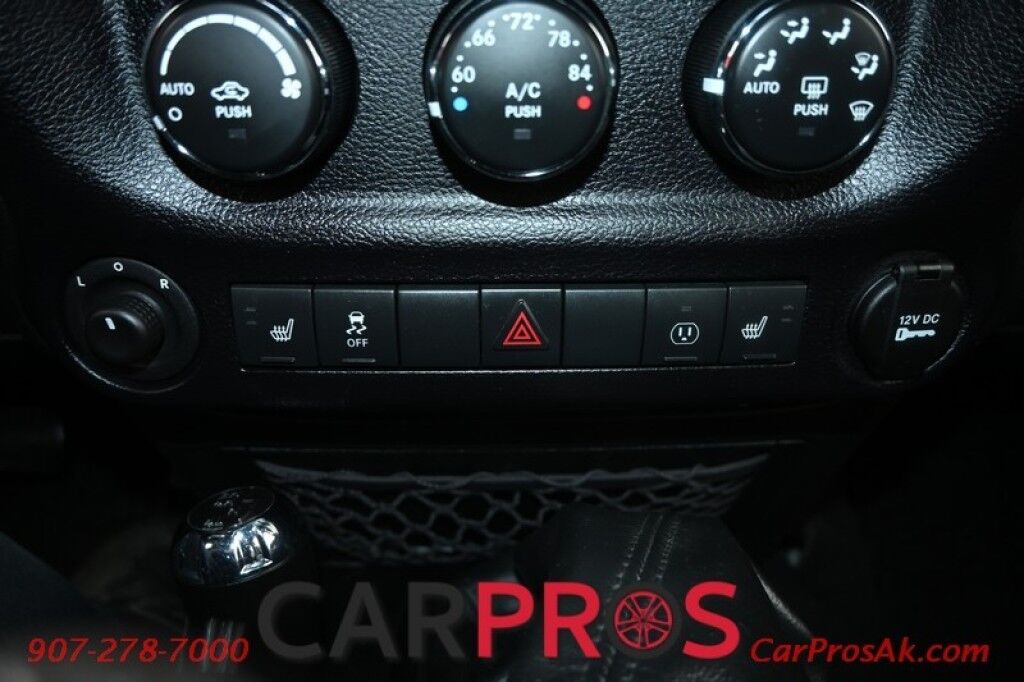 2015 Jeep Wrangler Unlimited Rubicon Hard Rock - 4X4 - 6 Speed Manual - Hard Top - Heated Leather Seats - Power Locks, Windows & Mirrors - Bluetooth - Navigation - Alpine Speakers - Winch - Keyless Entry - Aluminum Wheels Anchorage AK