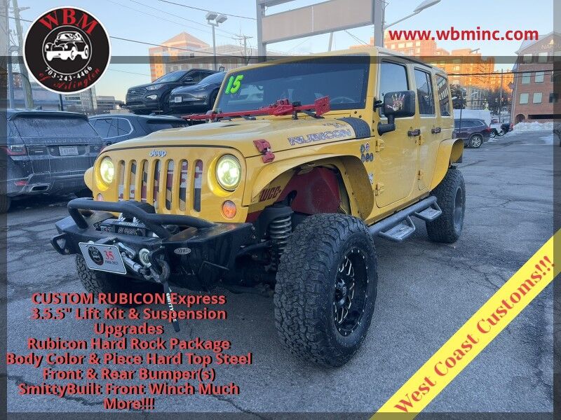2015 Jeep Wrangler Unlimited Rubicon Hard Rock 4WD