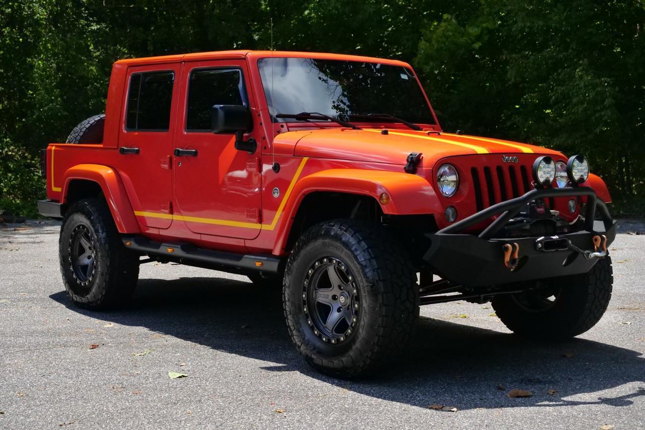 2015 Jeep Wrangler Unlimited Sahara 4X4 / JK EXT Pick Up Conversion / UPGRADES!! High Point NC