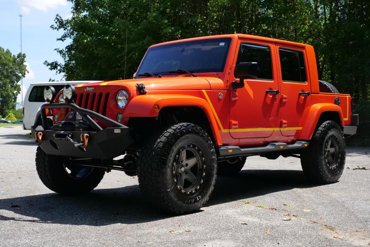 2015 Jeep Wrangler Unlimited Sahara 4X4 / JK EXT Pick Up Conversion / UPGRADES!! High Point NC