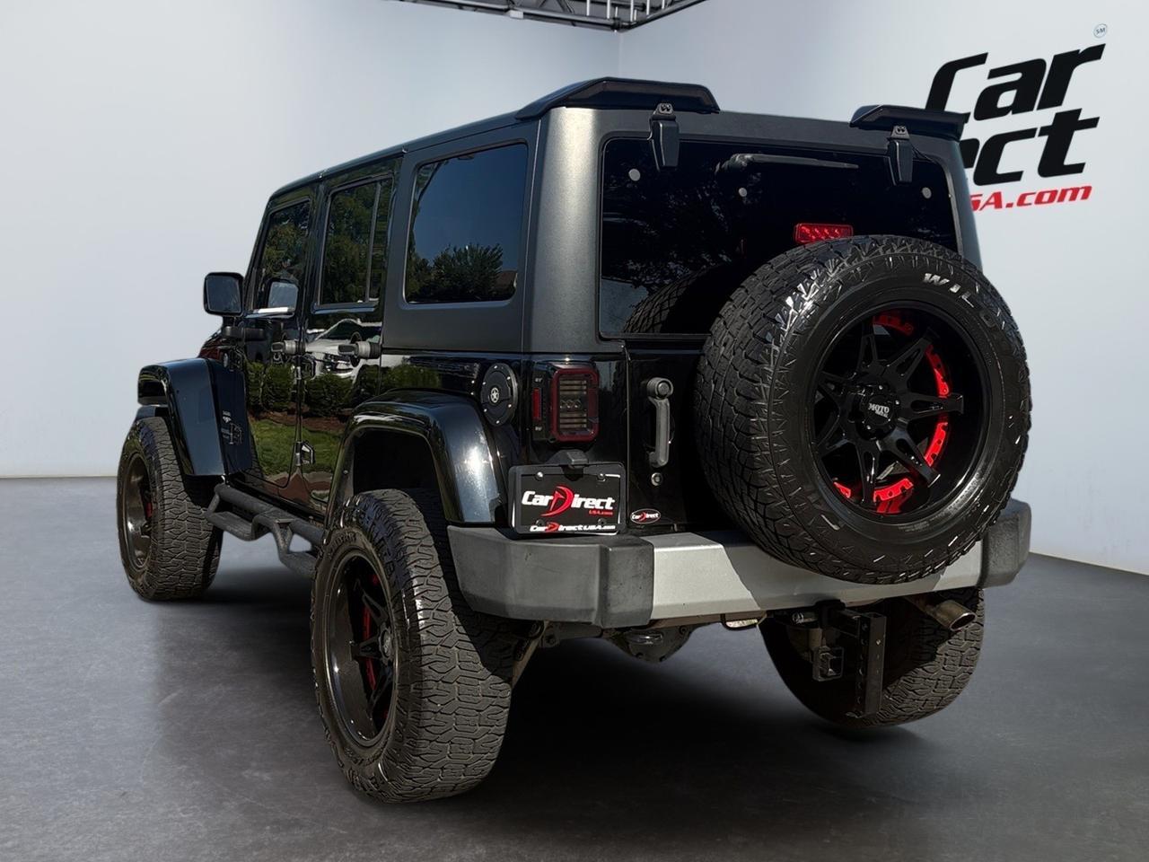 2015 Jeep Wrangler Unlimited Sahara, LIFTED, BRUSH GUARD, RUNNING BOARDS, FENDER FLARES, HARD TOP, CUSTOM BLACK MOTO METAL WHEELS, TOW PACKAGE, ALPINE SOUND SYSTEM, UCONNECT BLUETOOTH, ONLY 73K MILES, WRANGLE THE KEYS TO THIS JEEP! Virginia Beach VA