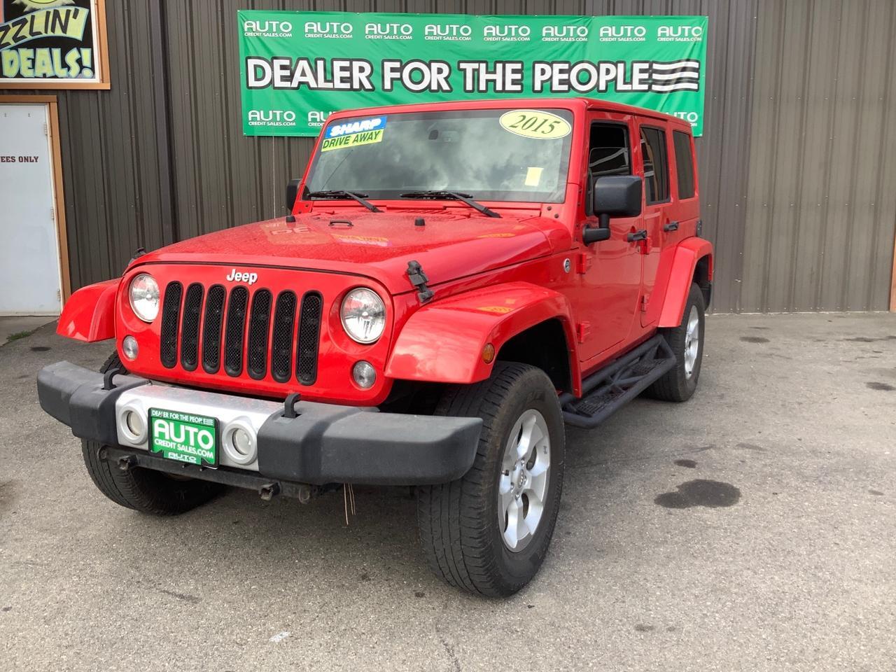 2015 Jeep Wrangler Unlimited Sahara Hayden ID
