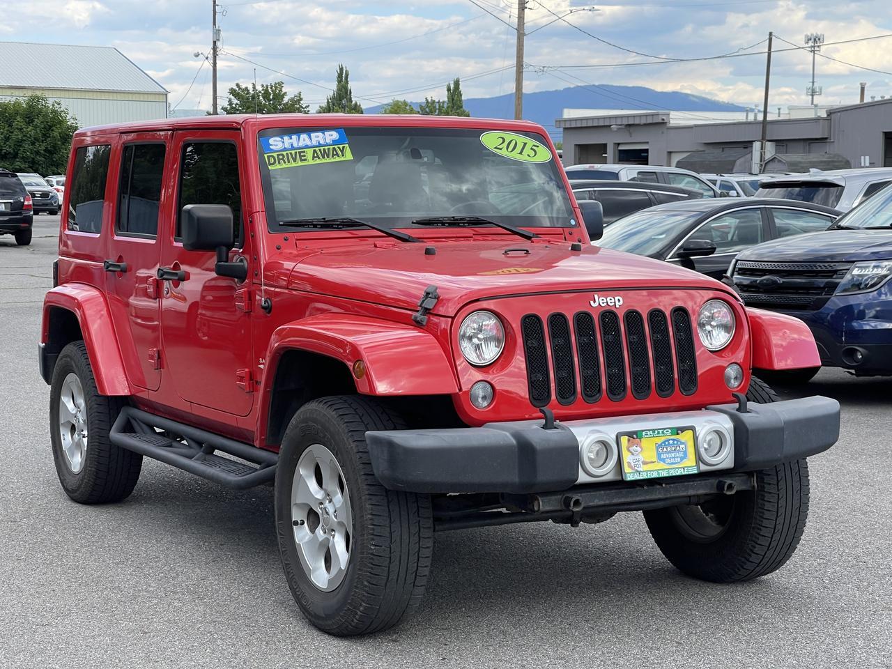 2015 Jeep Wrangler Unlimited Sahara Spokane Valley WA