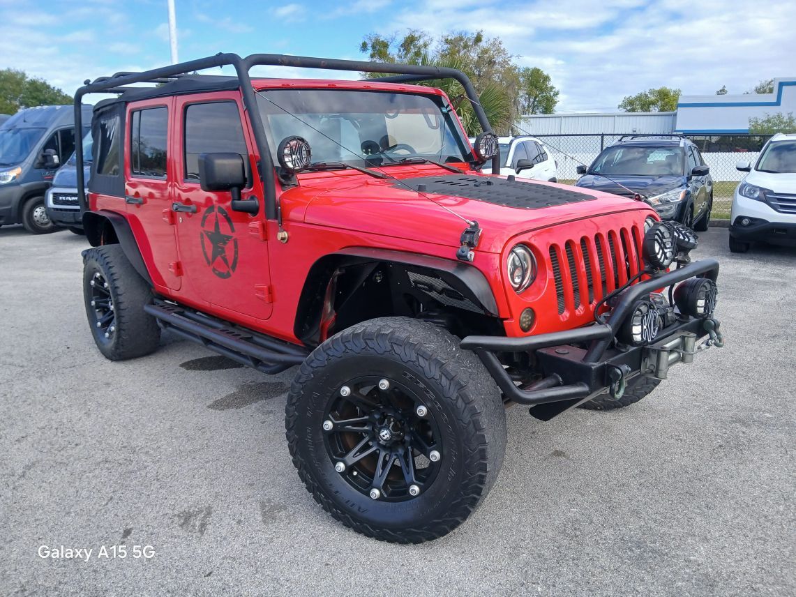 2015 Jeep Wrangler Unlimited Sahara Sport Utility 4D