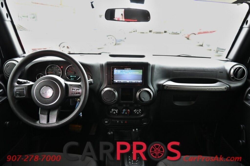 2015 Jeep Wrangler Unlimited Sport - 3.6L V6 - 4X4 - Automatic - Hard Top - Remote Start - Fog Lights - Cruise Control - A/C - Bluetooth - Block Heater - Fixed Running Boards - Tow Pkg - Low Miles Anchorage AK